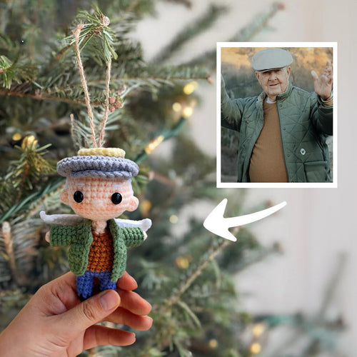 Personalized Ornament Crochet Doll (SAVE 30%)