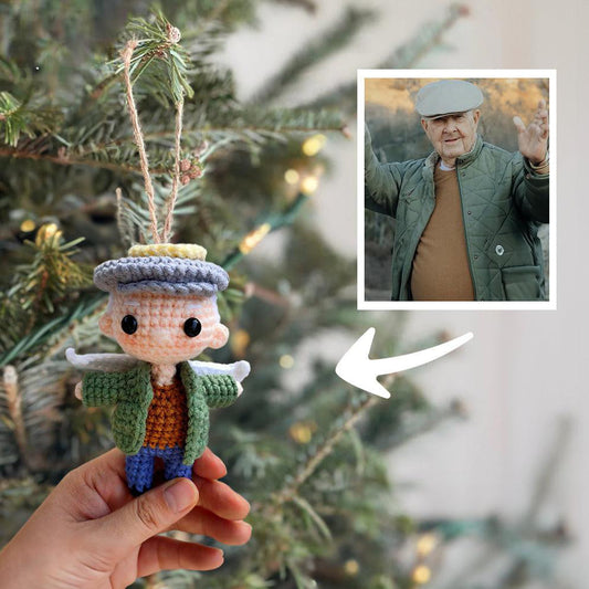 Personalized Ornament Crochet Doll (SAVE 30%)