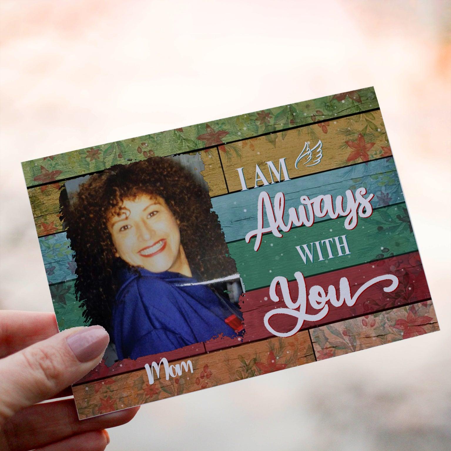 Personalized Crochet Doll with Photo Card "I Am Always With You 2"