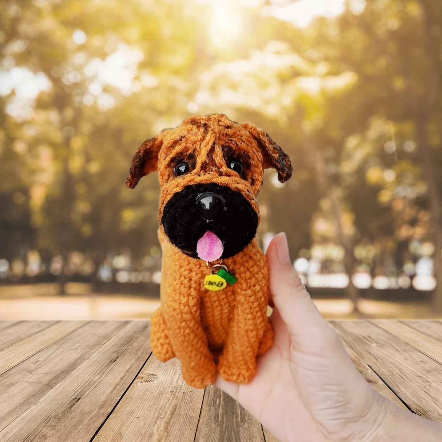 Personalized Crochet Doll with Photo Card "If Love Could Have Saved You"